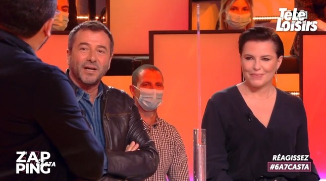 Bernard Montiel totalement fan de Laurence Saillet !