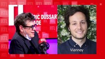 Marc Lavoine charrié par Vianney sur ses lunettes dans On refait la télé