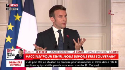 Emmanuel Macron n'a aucun tabou sur les prochaines décisions à prendre