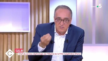 Le professeur Gilbert Deray pousse un coup de gueule dans C à vous