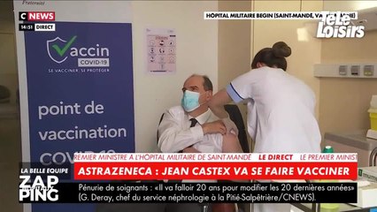 Le premier Ministre Jean Castex s'est fait vacciner contre la Covid-19