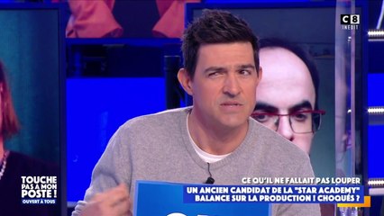 Jean-Pascal Lacoste "choqué" par les propos de Jérémy Amelin sur la Star Academy