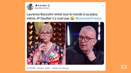 Eurovision France : Laurence Boccolini grande gagnante de l'émission pour les internautes