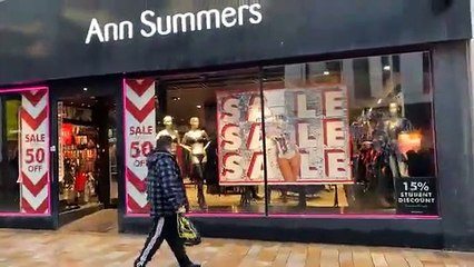 Boxing Day shopping at The Moor