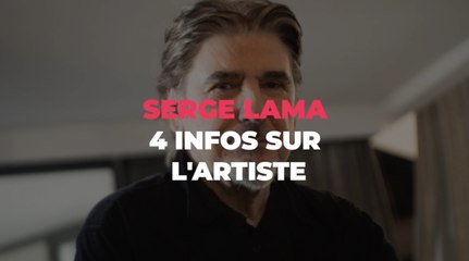 4 infos sur Serge Lama