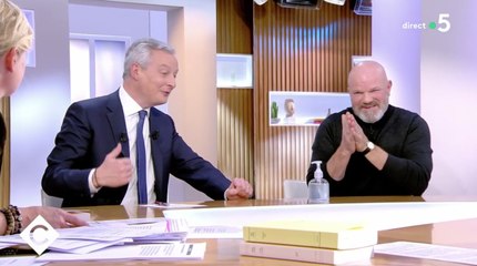 Couvre-feu à 18h : Bruno Le Maire gêné après une question de Philippe Etchebest dans C à vous