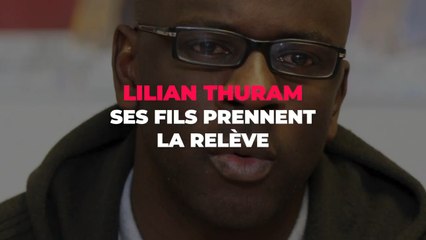 Lilian Thuram - Ses fils prennent la relève