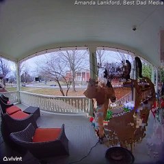 Intruder Deterred by Doorbell Camera