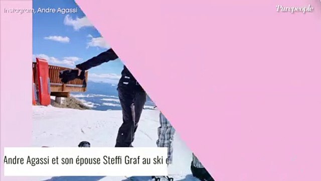 Andre Agassi et Steffi Graf : Photos de leurs fille Jaz (18 ans) pour un break enneigé