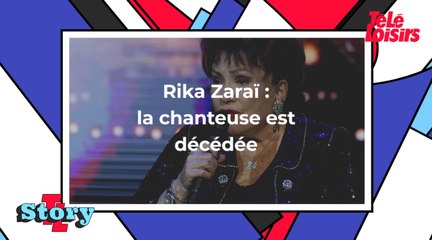 Mort de la chanteuse Rika Zaraï à l'âge de 82 ans