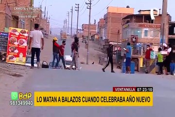 Ventanilla: sujeto fue asesinado a balazos tras reunirse con amigos por Año Nuevo