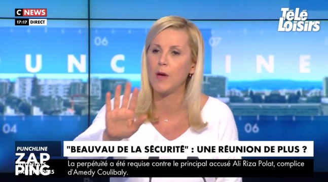 Laurence Ferrari recadre sèchement un invité qui qualifiait Marlène Schiappa d'hystérique Je refuse ce terme, je vous demande de le retirer ! Ce n'est pas tolérable