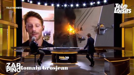 Romain Grosjean revient sur la réaction de sa femme suite à son accident