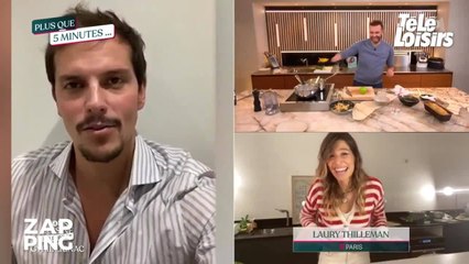 Le message de Juan Arbelaez à Laury Thilleman dans Tous en cuisine