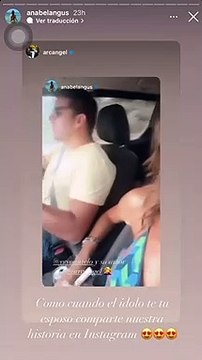 Arcangel compartió una historia de Anabel Angus y Marco Antelo
