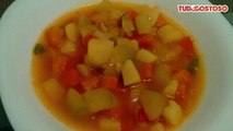 Sopa de legumes simples