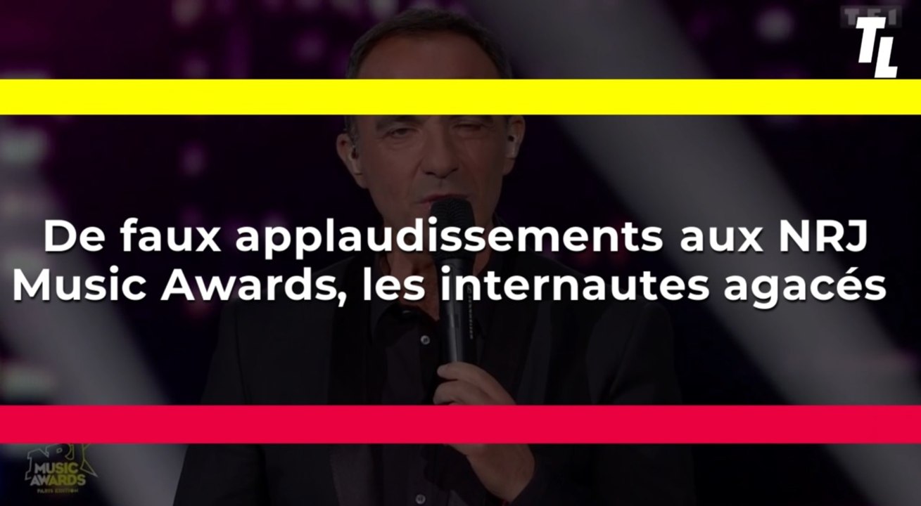 De faux applaudissements aux NRJ Music Awards, les internautes agacés