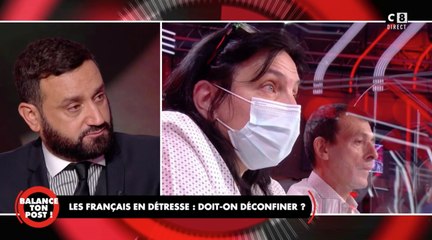 Confinement : une entrepreneuse en détresse évoque le suicide, Cyril Hanouna ému aux larmes