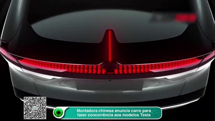 Montadora chinesa anuncia carro para fazer concorrência aos modelos Tesla