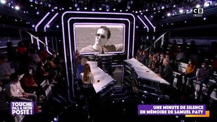 Touche pas à mon poste observe une minute de silence en hommage à Samuel Paty