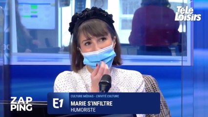 "Je ne me regarde pas, je déteste mon humour" : Marie s'infiltre révèle se trouver parfois "lourde"
