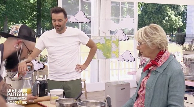 Le meilleur pâtissier : un candidat pète un câble en pleine recette, Cyril Lignac et Mercotte interviennent