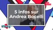 Ce qu'il faut savoir sur Andrea Bocelli