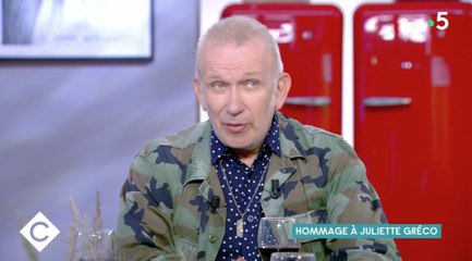 L'hommage de Jean-Paul Gaultier à Juliette Gréco : "c'était une muse, une interprète remarquable !"