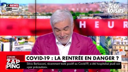 Pascal Praud se moque des propos d'une passante interrogée dans l'Heure des pros