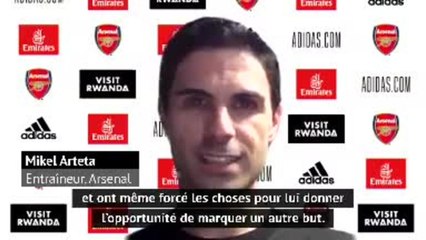 38e j. - Arteta : "On a tout essayé pour qu'Aubameyang marque plus"