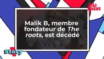 Décès du rappeur Malik B, membre fondateur de The Roots