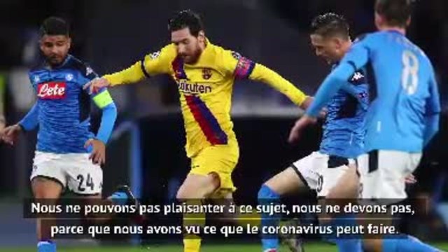 Naples - Gattuso : Nous faisons confiance à l'UEFA