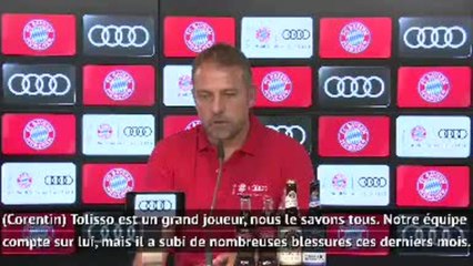 Bayern - Flick : "Tolisso est un grand joueur"