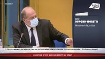 Éric Dupond-Moretti tacle les journalistes et émissions télé sur des affaires judiciaires en cours