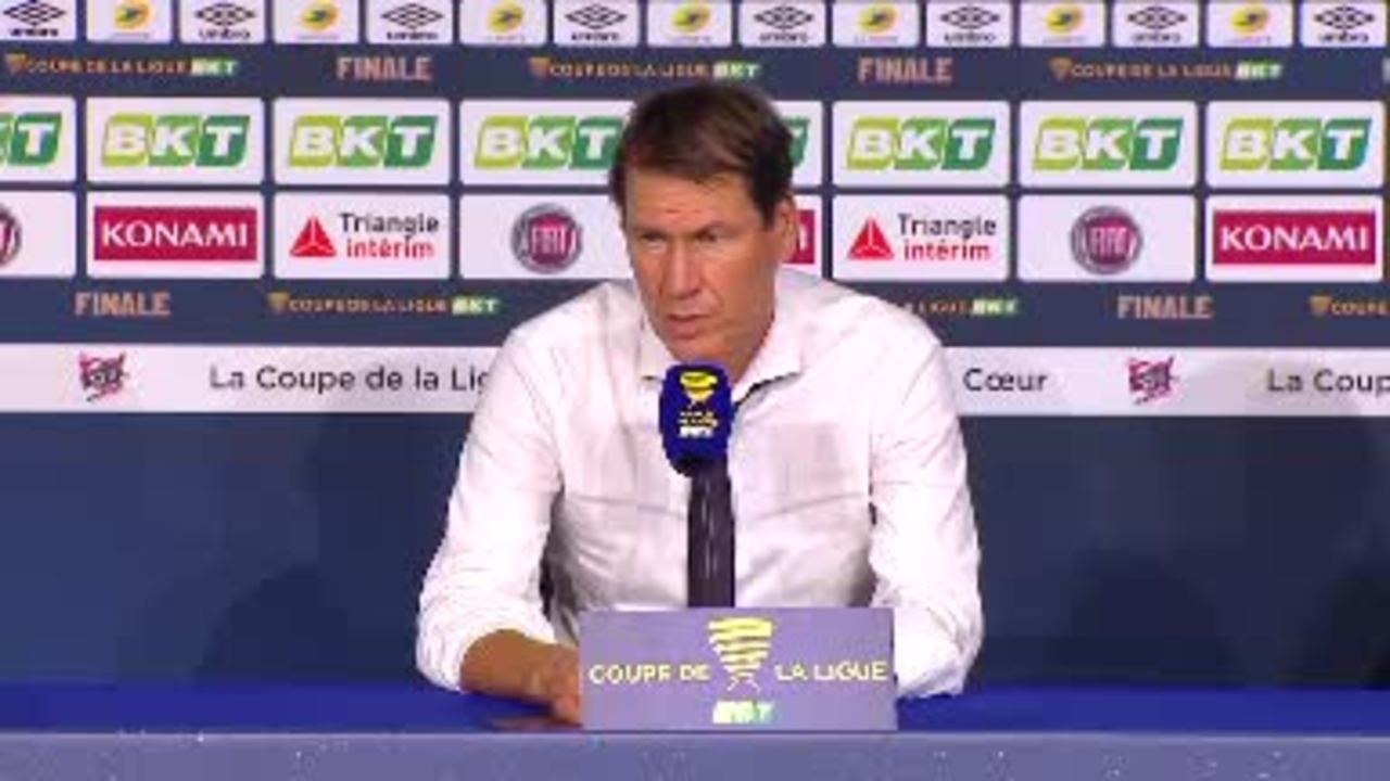 Finale - Garcia : "On n'a pas à rougir"