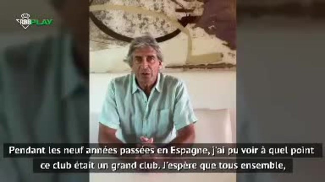 Betis - Pellegrini : Qualifier le Betis pour les compétitions européennes