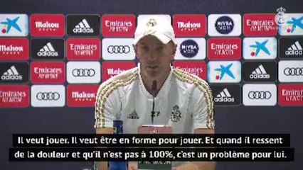 34e j. - Zidane : "On veut voir Eden avec nous de nouveau avant la fin de saison"