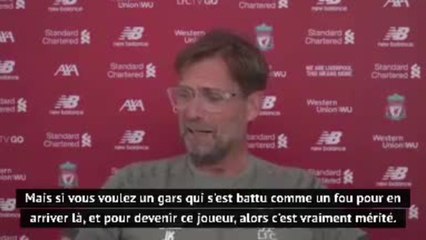38e j. - Klopp sur Henderson : "Si vous voulez un gars qui s'est battu pour en arriver là..."