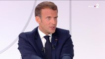 Emmanuel Macron tacle Didier Raoult : 