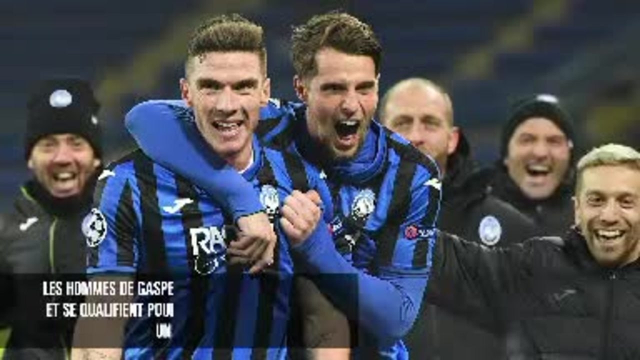 Ligue des champions - Retour sur le parcours de l'Atalanta
