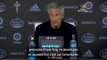 32e j. - Setién ne veut pas entendre parler "du prix" de Griezmann