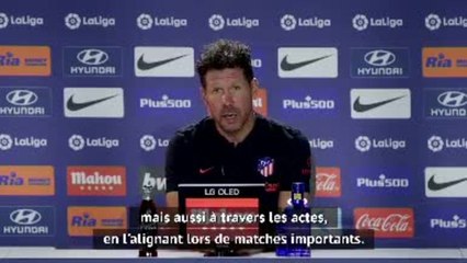 Atlético Madrid - Simeone : "Lemar a notre confiance, tout dépend de lui à présent"