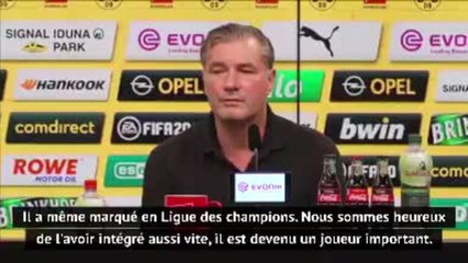 Dortmund - Zorc : "Haaland ? On ne pouvait pas s'attendre à le voir autant marquer"