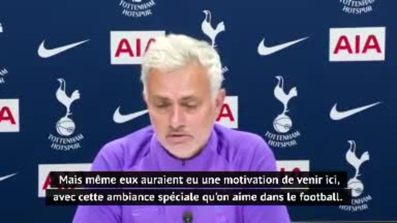 35e j. - Mourinho : "Un derby triste, sans ambiance"