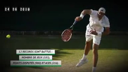 Il y a 10 ans - Isner et Mahut dans la légende