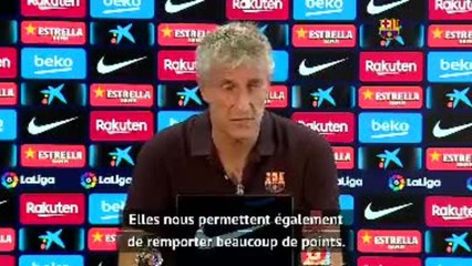 Barça - Setién sur le total de buts de Messi : "C'est pourquoi c'est le meilleur joueur du monde"