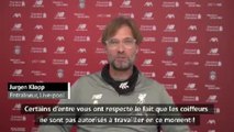 Liverpool - Klopp plaisante de la coupe de cheveux des journalistes