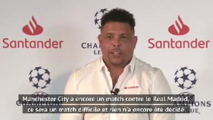 LdC - Ronaldo : "Manchester City a encore un match difficile contre le Real Madrid"