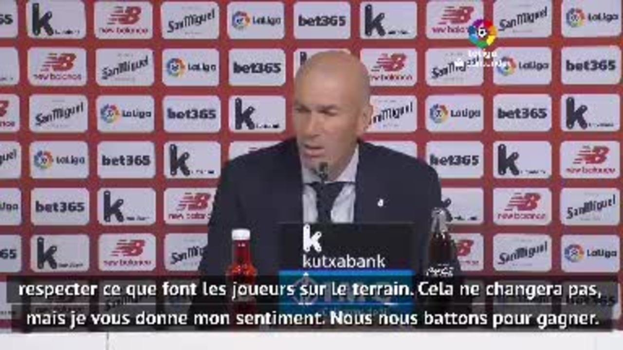 34e j. - Zidane : "Il y avait penalty"
