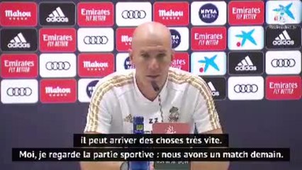 Transferts - Zidane sur Hakimi : "Il y a toujours le sportif et l'économique au Real"
